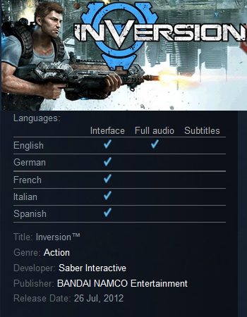 Inversion Steam regfree in UK, Spain - Click Image to Close